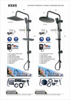 SKSK 2 WAY Stainless Steel Shower set with Bar - SKK833SS SKSK 2 WAY Stainless Steel Shower set with Bar - SKK833SS