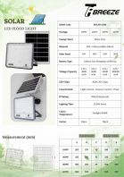 BREEZE LED SOLAR FLOOD LIGHT IP65 (12HOURS) BREEZE LED SOLAR FLOOD LIGHT IP65 (12HOURS)