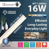 IWACHI T5 3 Color LED Tube (3000K-6500K) V3 IWACHI T5 3 Color LED Tube (3000K-6500K) V3