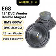 Adams Digital 12 Inch Double Coil Double Magnet Woofer DMDC 1500W E68 ENERYGY Series