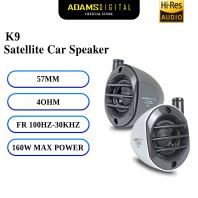 Adams Digital Satellite Speaker Kereta 2 Inch Full Range Speaker Satelite Speaker Hi Res Colour Black And White K9