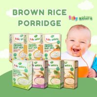 Baby Natura Organic Brown Rice Porridge - (Regular/Banana/Carrot/Pumpkin)