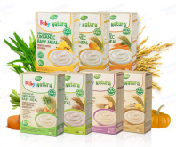 Baby Natura Organic Brown Rice Porridge - (Banana,Quinoa&Oat/Pumpkin&morning glory/Sweet Potato)