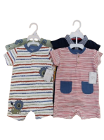 Earth Bebe 2pcs Short Jumpsuit Set