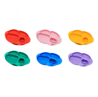 Marcus & Marcus Yummy Dips Suction Divided Plate