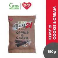 Kemy Baked Grain Crispy Roll 21 - Cookie & Cream 15x10g