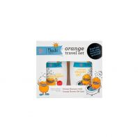 BUDS BKF ORANGE TRAVEL SET