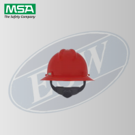 STD V-GARD NON-SLOTTED HAT RED C/W RATCH