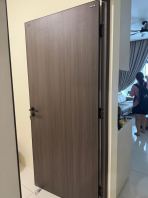 Honeycomb Aluminium Swing Door Space Residency