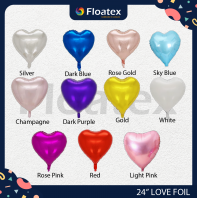 24 inch Love Foil