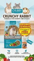 Premium Crunchy Rabbit Food 1.5kg + FREE 100g(Each Purchase Free 5ml Vitadrop worth RM4)