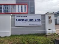 Factory Signage: 4ft x 10ft Iron Signboard