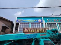 4ft x 20ft x 3D Channel Box Up with LED Frontlit Signboard