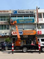 4ft x 20ft x 20mm PVC Foamboard Lettering Signboard