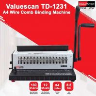 TD-1231 A4 Double Loop Wire Binding Machine