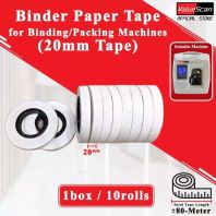 Binder Paper Tape for Binding MB-2008 /Packing Machines (20mm - 10/40 Rolls )