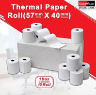 Gulungan Kertas Terma/Gulungan Resit (W-57mm X D-40mm)