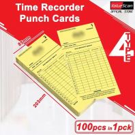 ime Recorder Yellow Punch Card - GOV/Kerajaan / Kad Kuning Pejabat