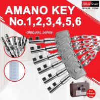 AMANO KEY No.1,2,3,4,5,6 for Amano Kunci PR-600 123456 Amano Station Key