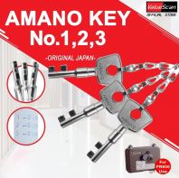 3 KUNCI* KUNCI AMANO No.1,2,3 untuk Kunci Amano PR-600 1 2 3 Kunci Stesen Amano
