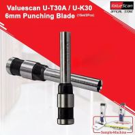 U-T30A / U-K30 Penebuk Tugas Berat 6mm Bilah (1 Set / 2 Keping)