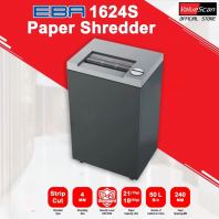 EBA 1624S Heavy Duty Paper Shredder (Straight Cut) 35 Liter / MESIN PERINCIH BESAR - Carik Sehingga 21 Helaian