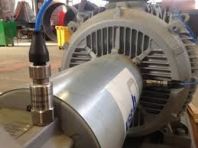 Electric Motor Bearing Vibration Testing
