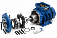 Electric Motor Bearing Assembly