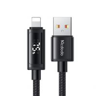 MCdodo Dual LED Displays Cable (USB-A to Lightning)