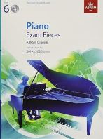 Piano Exam Pieces 2019 & 2020, ABRSM Grade 6 (with cd)