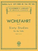 Wohlfahrt Op. 45 Sixty Studies for Violin, Book 1