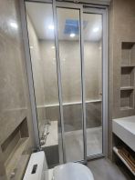 Tempered Glass Sliding Shower Screen