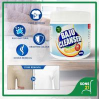 SONS21 Baju Cleanser - Fabric Stain Remover Laundry Powder - 500g