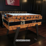 正宗意大利 Garlando Champion F2 胡桃木复古桌上足球桌 正宗意大利 Garlando Champion F2 胡桃木复古桌上足球桌