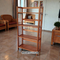Good Quality Solid Nyatoh Wood Bookshelf | Good Condition Good Quality Solid Nyatoh Wood Bookshelf | Good Condition