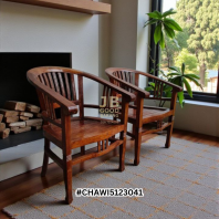 Heavy Good Quality Pair of Solid Teak Wood Armchairs | Classic Teak Seating Heavy Good Quality Pair of Solid Teak Wood Armchairs | Classic Teak Seating