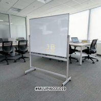 Good Quality Full Aluminium Flippable Whiteboard with Stand on Castors Good Quality Full Aluminium Flippable Whiteboard with Stand on Castors