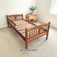 实木单人床架 实木单人床架
