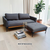 优质Castlery Ethan布艺沙发 配脚凳 优质Castlery Ethan布艺沙发 配脚凳