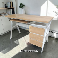 Good Quality Wooden Study Desk with Metal Frame Good Quality Wooden Study Desk with Metal Frame