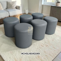 Good Quality Comfort Design Faux Leather Round Stools Good Quality Comfort Design Faux Leather Round Stools