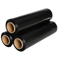 Black Stretch Film
