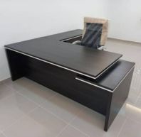 SOSM/DT3320 TABLE  WITH SIDE CABINET & PEDESTAL