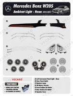 Mercedes Benz W205 Neon 