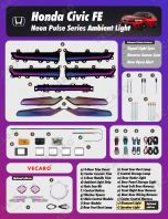 Honda Civic FE Neon Pulse Ambient Light 