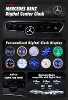 Mercedes Benz Digital Center Clock