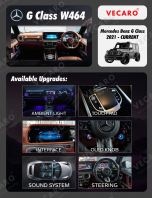 Mercedes G Class W464 Android Player