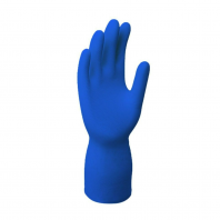 Vista Blue NR 21B Plus High Performance Natural Rubber Unsupported Industrial Protective Glove