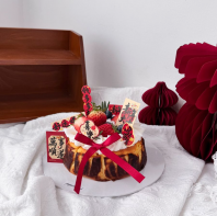 PHILADELPHIA Burnt Cheesecake CNY Fruit Design