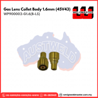 AUSTWELD GAS LENS COLLET BODY 1.6MM (45V43) (WP900002-G1.6(B-LS))